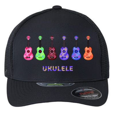 Ukulele Flexfit Unipanel Trucker Cap