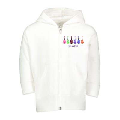 Ukulele Toddler Zip Fleece Hoodie