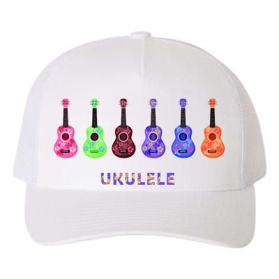 Ukulele Yupoong Adult 5-Panel Trucker Hat