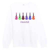 Ukulele Premium Crewneck Sweatshirt