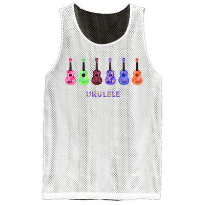 Ukulele Mesh Reversible Basketball Jersey Tank