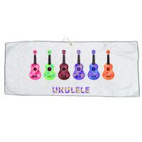 Ukulele Large Microfiber Waffle Golf Towel