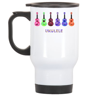 Ukulele Stainless Steel Travel Mug