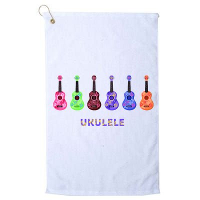 Ukulele Platinum Collection Golf Towel