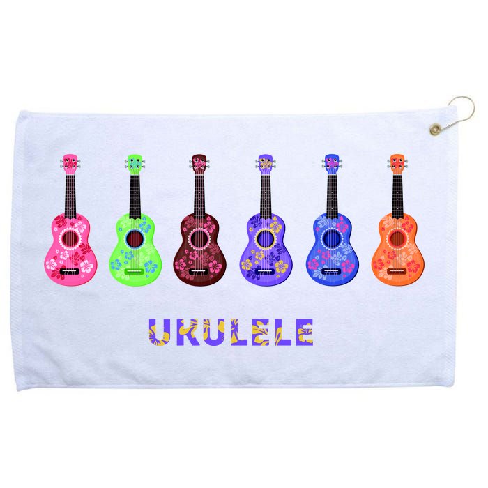 Ukulele Grommeted Golf Towel