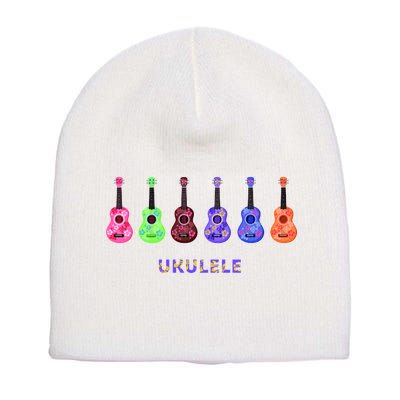 Ukulele Short Acrylic Beanie