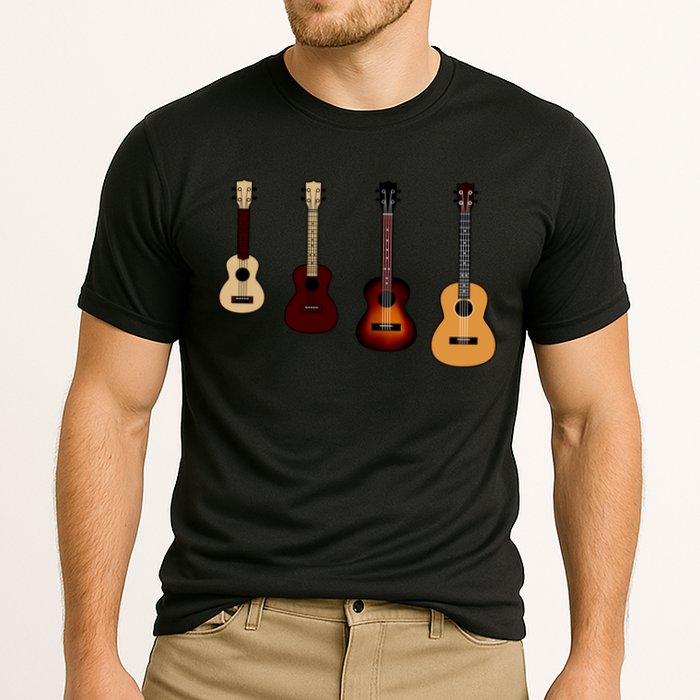 Ukulele Quad Cooling Performance Crew T-Shirt