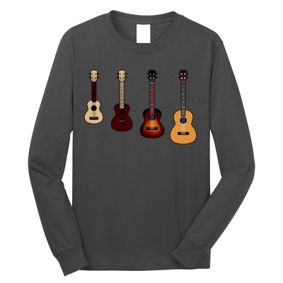 Ukulele Quad Long Sleeve Shirt