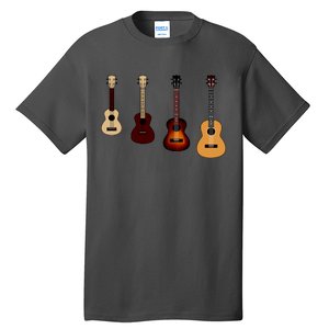 Ukulele Quad Tall T-Shirt