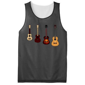 Ukulele Quad Mesh Reversible Basketball Jersey Tank