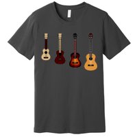 Ukulele Quad Premium T-Shirt