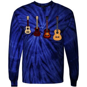 Ukulele Quad Tie-Dye Long Sleeve Shirt