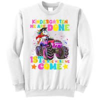 Unicorn Kindergarten We Are Done 1st Grade Here We Come Sweatshirt