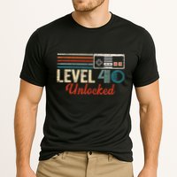 Unlocked Level 40 Birthday Cooling Performance Crew T-Shirt