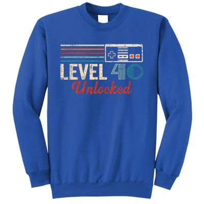 Unlocked Level 40 Birthday Sweatshirt