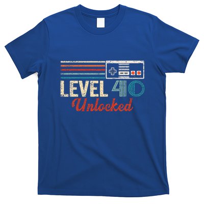 Unlocked Level 40 Birthday T-Shirt