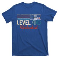 Unlocked Level 40 Birthday T-Shirt