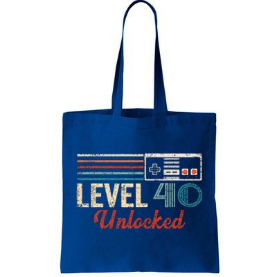 Unlocked Level 40 Birthday Tote Bag