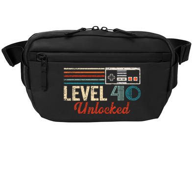 Unlocked Level 40 Birthday Crossbody Pack