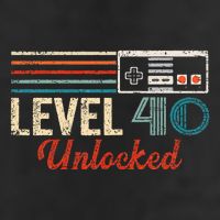 Unlocked Level 40 Birthday Boy Video Game Controller Trucker Hat