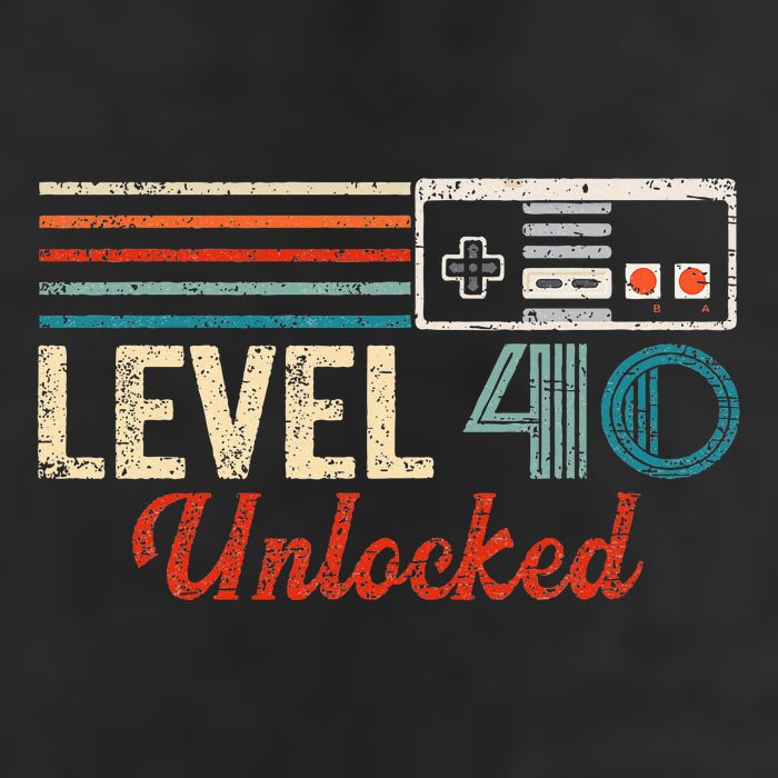 Unlocked Level 40 Birthday Boy Video Game Controller Trucker Hat