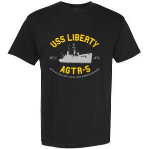 Uss Liberty Agtr 5 Garment-Dyed Heavyweight T-Shirt