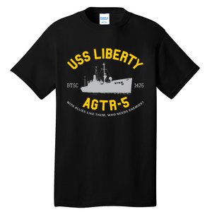 Uss Liberty Agtr 5 Tall T-Shirt