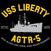 Uss Liberty Agtr 5 Drawstring Bag