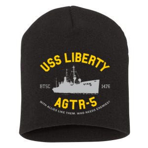 Uss Liberty Agtr 5 Short Acrylic Beanie