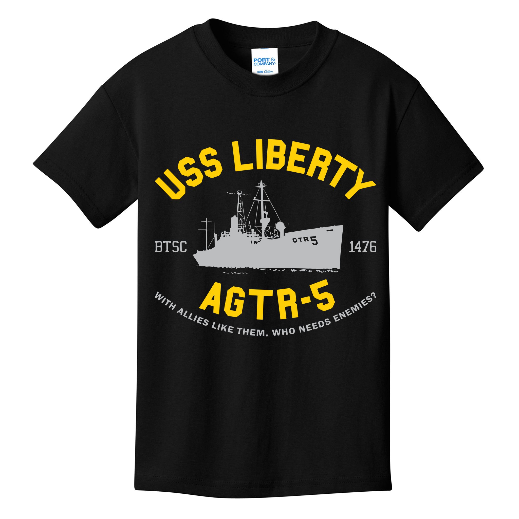 Uss Liberty Agtr 5 Kids T-Shirt
