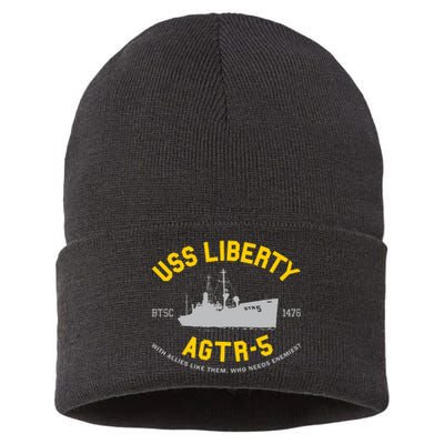 Uss Liberty Agtr 5 Sustainable Knit Beanie