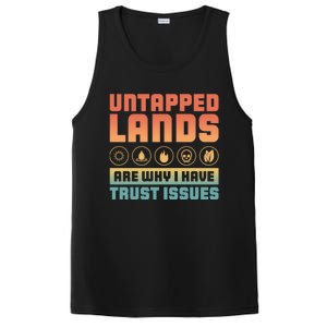 Untapped Lands Are Why I Have Trust Issues Retro Gaming Meaningful Gift PosiCharge Competitor Tank