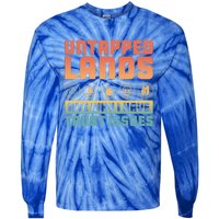 Untapped Lands Are Why I Have Trust Issues Retro Gaming Meaningful Gift Tie-Dye Long Sleeve Shirt