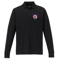 USS Liberty Badge Remember the USS Liberty Performance Long Sleeve Polo