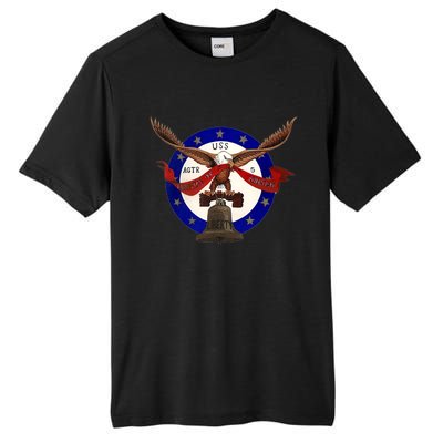 USS Liberty Badge Remember the USS Liberty Tall Fusion ChromaSoft Performance T-Shirt