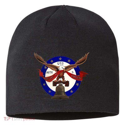 USS Liberty Badge Remember the USS Liberty Sustainable Beanie