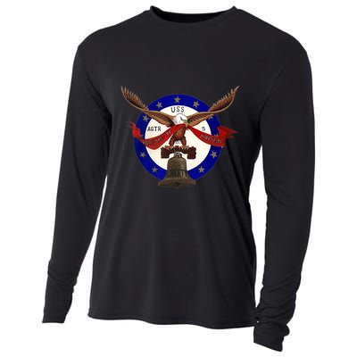 USS Liberty Badge Remember the USS Liberty Cooling Performance Long Sleeve Crew