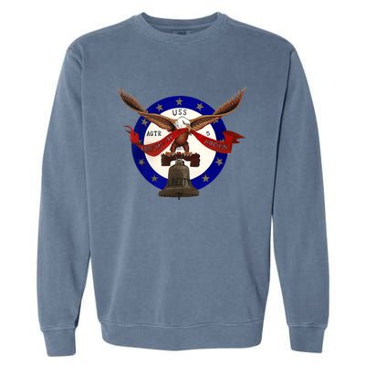 USS Liberty Badge Remember the USS Liberty Garment-Dyed Sweatshirt