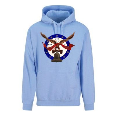 USS Liberty Badge Remember the USS Liberty Unisex Surf Hoodie