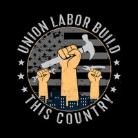 Union Labor Build This Country Labor Day Gift Magnet