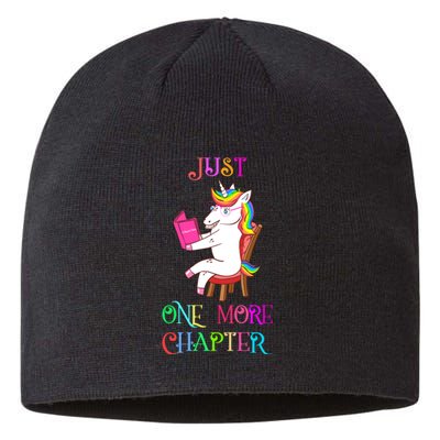 Unicorn Librarian Book Collector Gift Just One More Chapter Sustainable Beanie