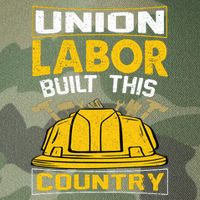 Union Labor Built This Country Graphic Legacy Tie Dye Trucker Hat