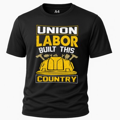 Union Labor Built This Country Graphic Performance Shirt