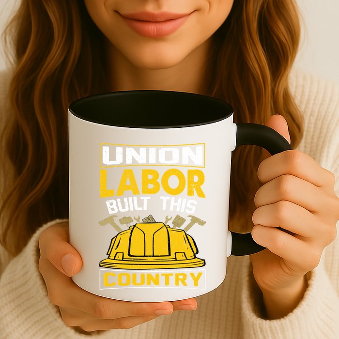 Union Labor Built This Country Graphic Mug
