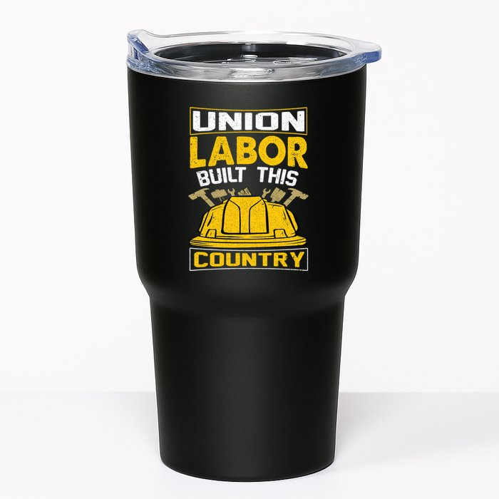 Union Labor Built This Country Graphic Tumbler