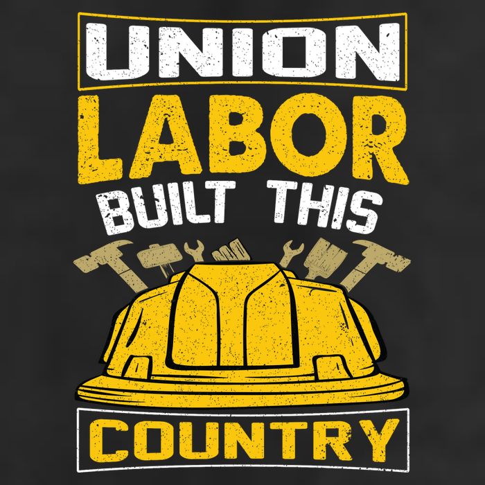 Union Labor Built This Country Graphic Golf Towel