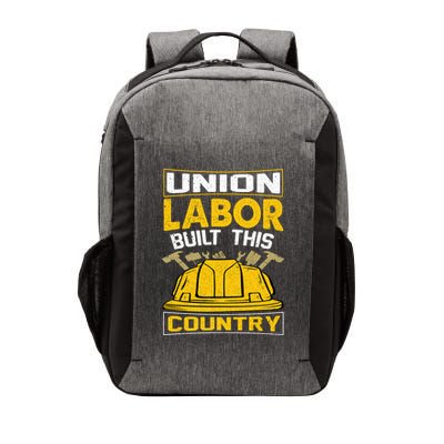 Union Labor Built This Country Graphic Vector Backpack
