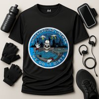 Underground Lineman Cable Splicer Cooling Performance Crew T-Shirt