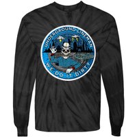 Underground Lineman Cable Splicer Tie-Dye Long Sleeve Shirt