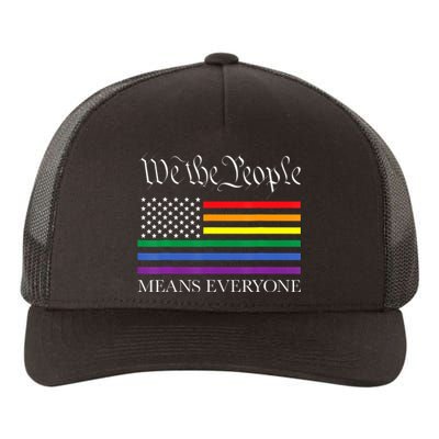 Usa Lgbt Equality We The People Means Everyone Yupoong Adult 5-Panel Trucker Hat